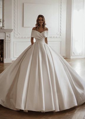 Classic Satin Ball Gown Protea, 1312