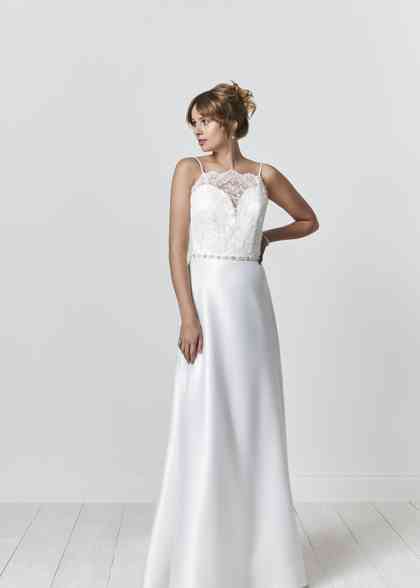 BE426 Wedding Dress from Ella Rosa by Kenneth Winston hitched