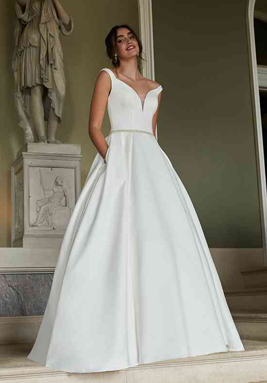  White Ball Gown Wedding Dresses