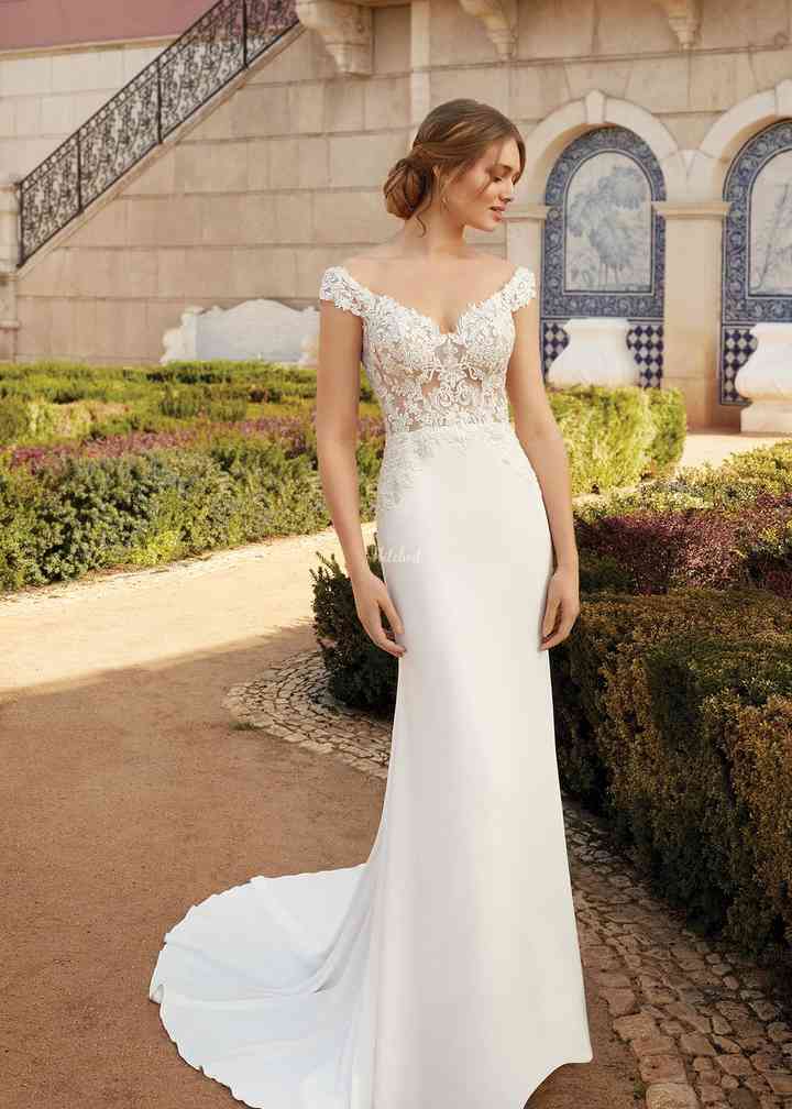 Straight Wedding Dresses ☀ Bridal Gowns ...