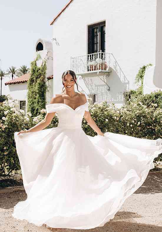 Organza wedding skirt hotsell