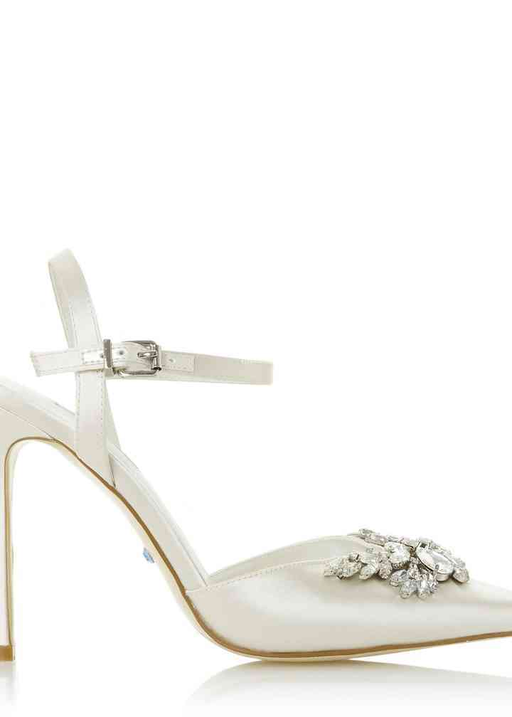 Dune london hotsell bridal shoes