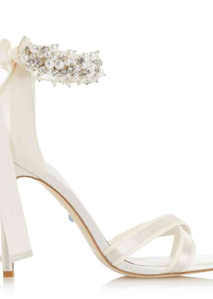 dune bridal heels