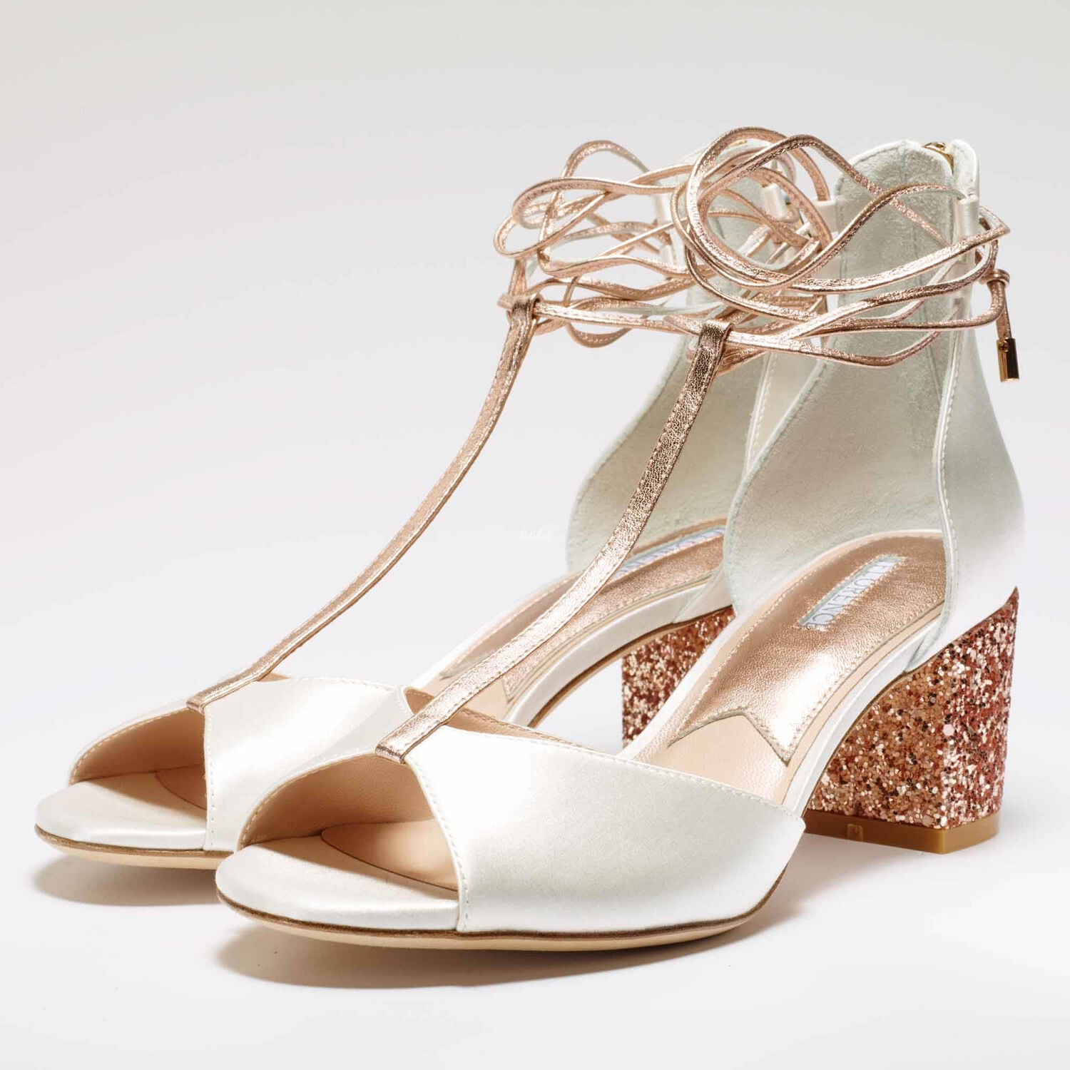 Lindsey Rose Gold Wedding Shoes from I Am Florence - hitched.co.uk