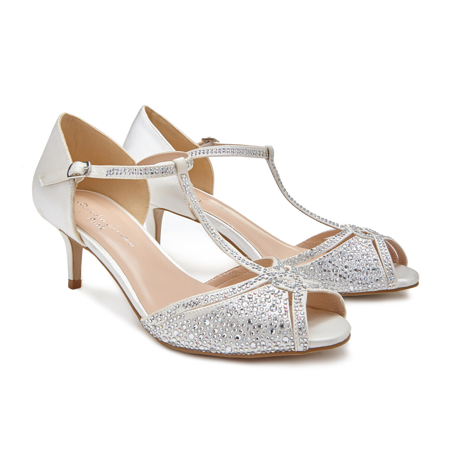 Laili Wide Fit Wedding Shoes from Paradox London Pink - hitched.co.uk