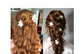 Bobbi Pinups Bridal Hair Styling