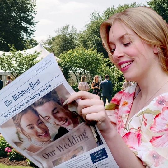 Wedding Newspaper Studio