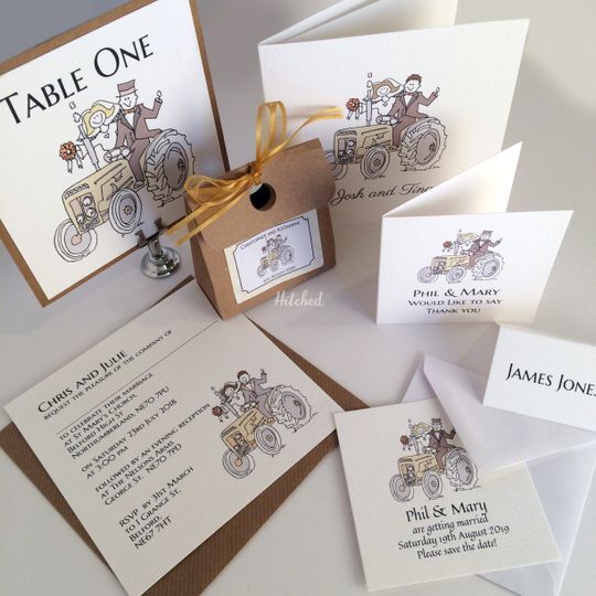 Cool Wedding Stationery