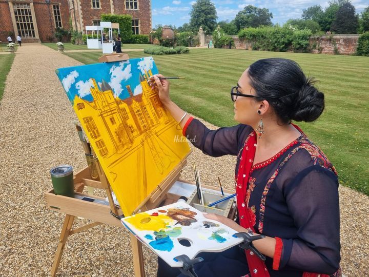Painted by Gagan
