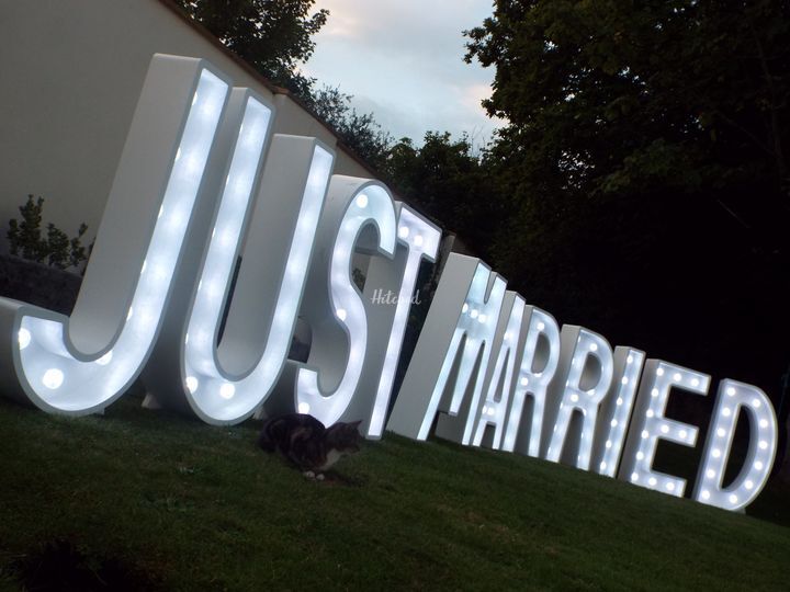 Light Up Letters Wales
