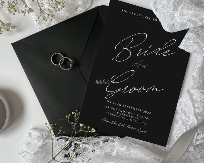 SW Wedding Stationary