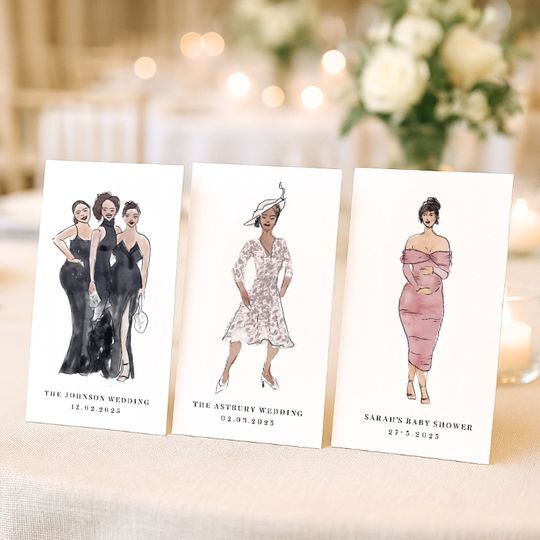 Katy Wedding Illustrator