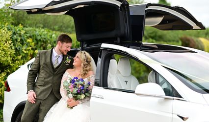 Falcon Tesla Wedding Cars