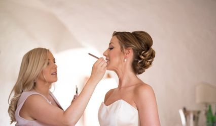 Clare Luisa White Bridal Hair & Makeup