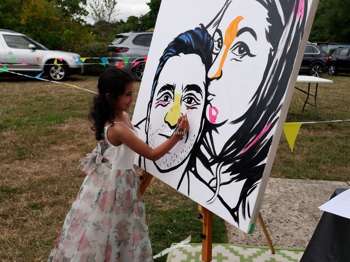 Artfulantics - Interactive Live Guest Painting Canvas