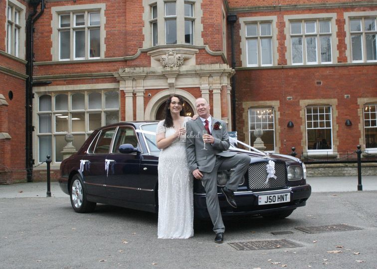 The classic wedding car