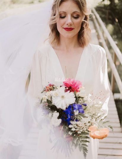Hope and harlequin Bride