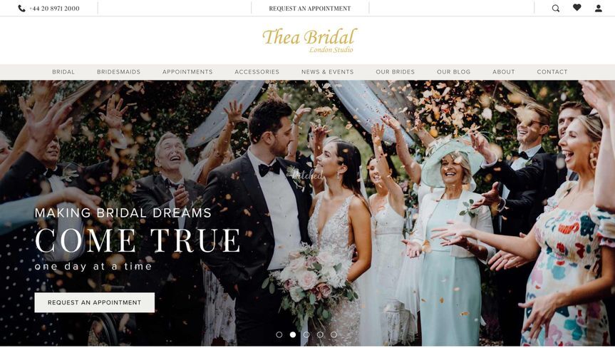Thea Bridal London Studio
