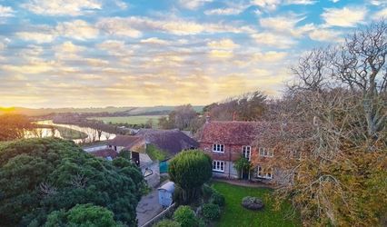 Saltmarsh Farmhouse, a boutique wedding venue set in the Seven Sisters Country Park