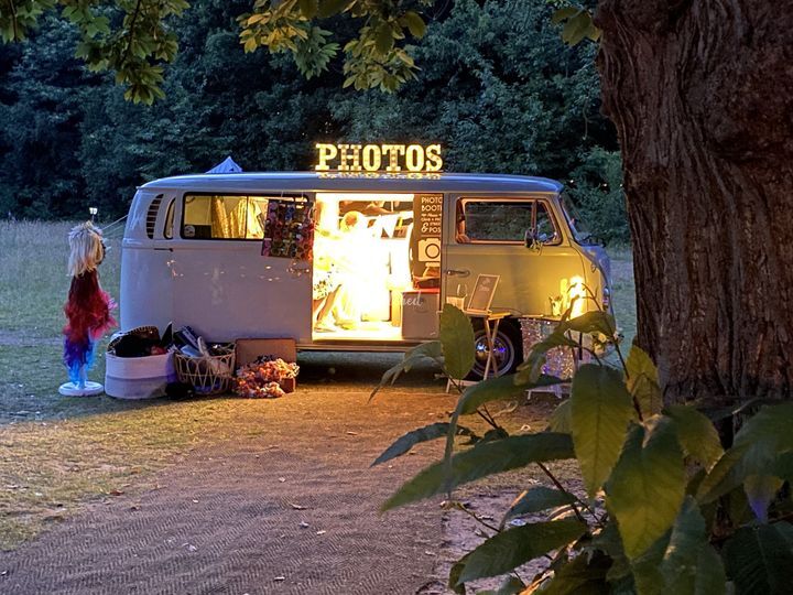 White Van Wedding Co. VW Camper Photo Booth