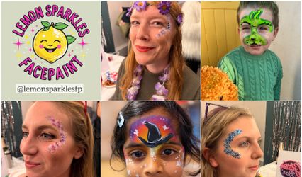 Lemon Sparkles Facepaint & Glitter Bar