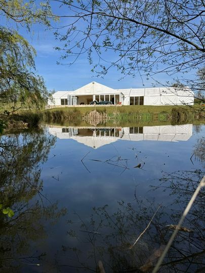 Draycott House Events Lakeside Marquee