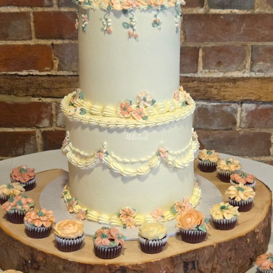 Daisy Chain Cupcakes