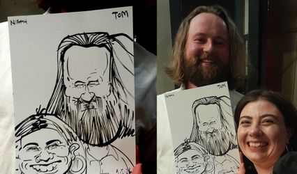 Spencer The Artist - Caricatures