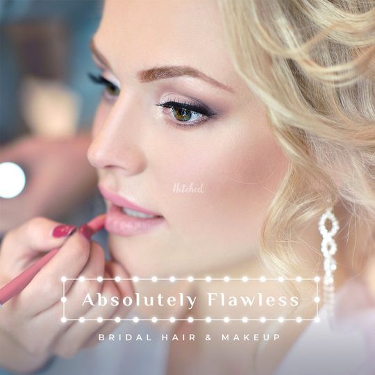 Absolutely Flawless Bridal Hair and Makeup