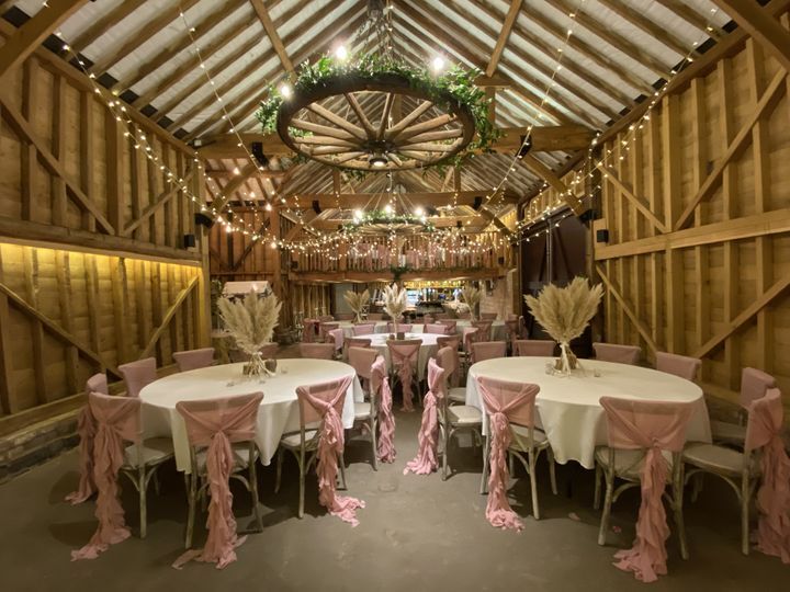 Haybales and Chandeliers