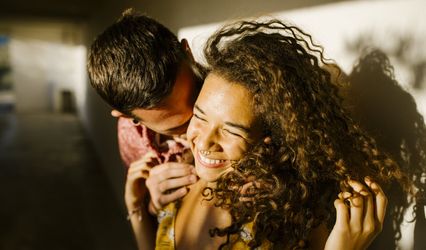 Kiss in Light Photography