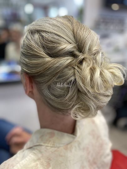 Kanchi Hair Up