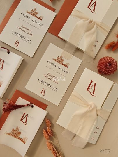 Flutterbeeze Wedding Stationery