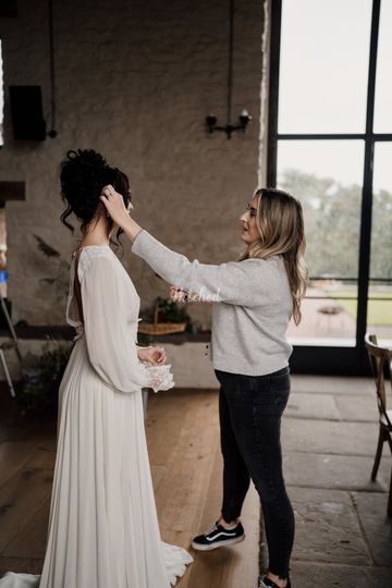 Michelle Havard Wedding Hair