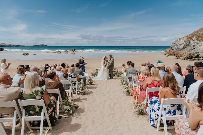Lusty Glaze Private Beach Weddings