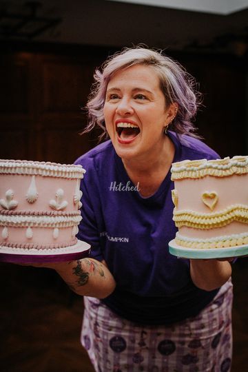 The Purple Pumpkin Cake
