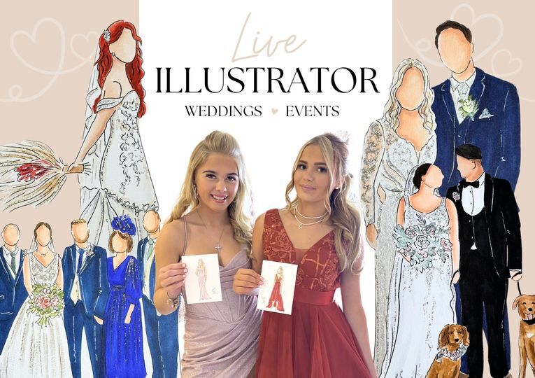 Scribble & Sparkle - Live illustrator