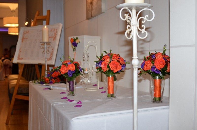 Bridal aisle wedding decor