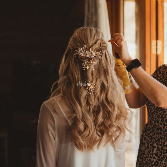 Bridalised Hair
