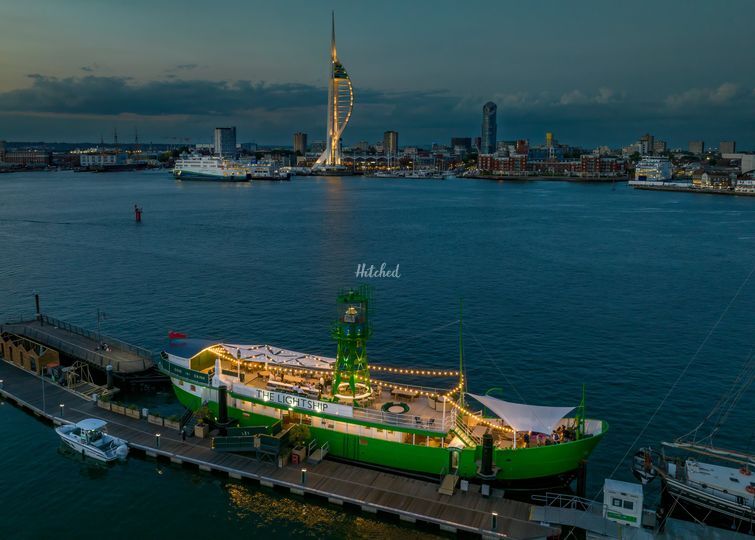 The Lightship at Haslar Marina