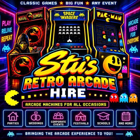 Stu’s Retro Arcade Hire