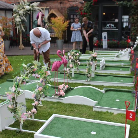 Crazy weds golf hire