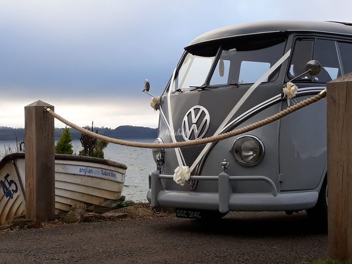 CK VW Vintage Split screen campervan wedding hire