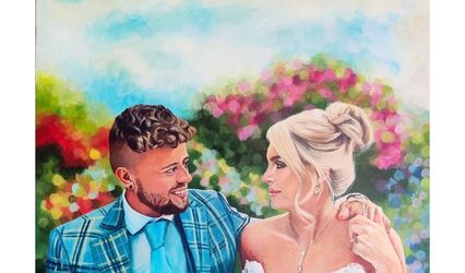 The Live Wedding Painter