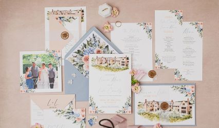 Wild Moon Wedding Stationery