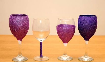 GlitterBall Glassware