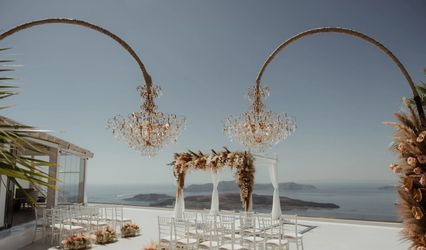 Santorini Weddings by Chelsea
