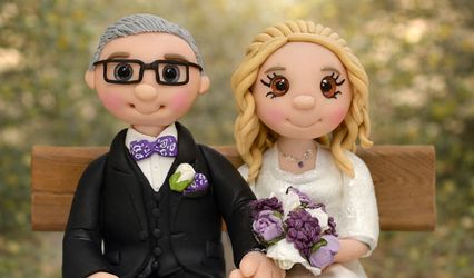 Tinylove Wedding Cake Toppers