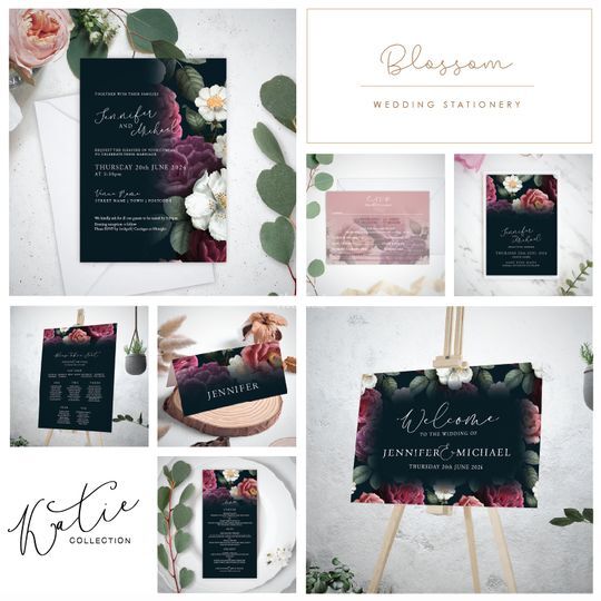 Blossom Wedding Stationery