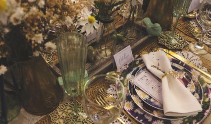 Heart Art Crockery Hire
